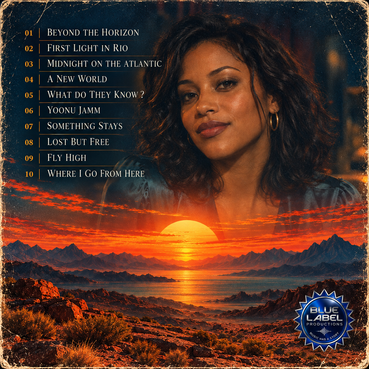 Beyond the Horizon by Julie Blue - Back Cover